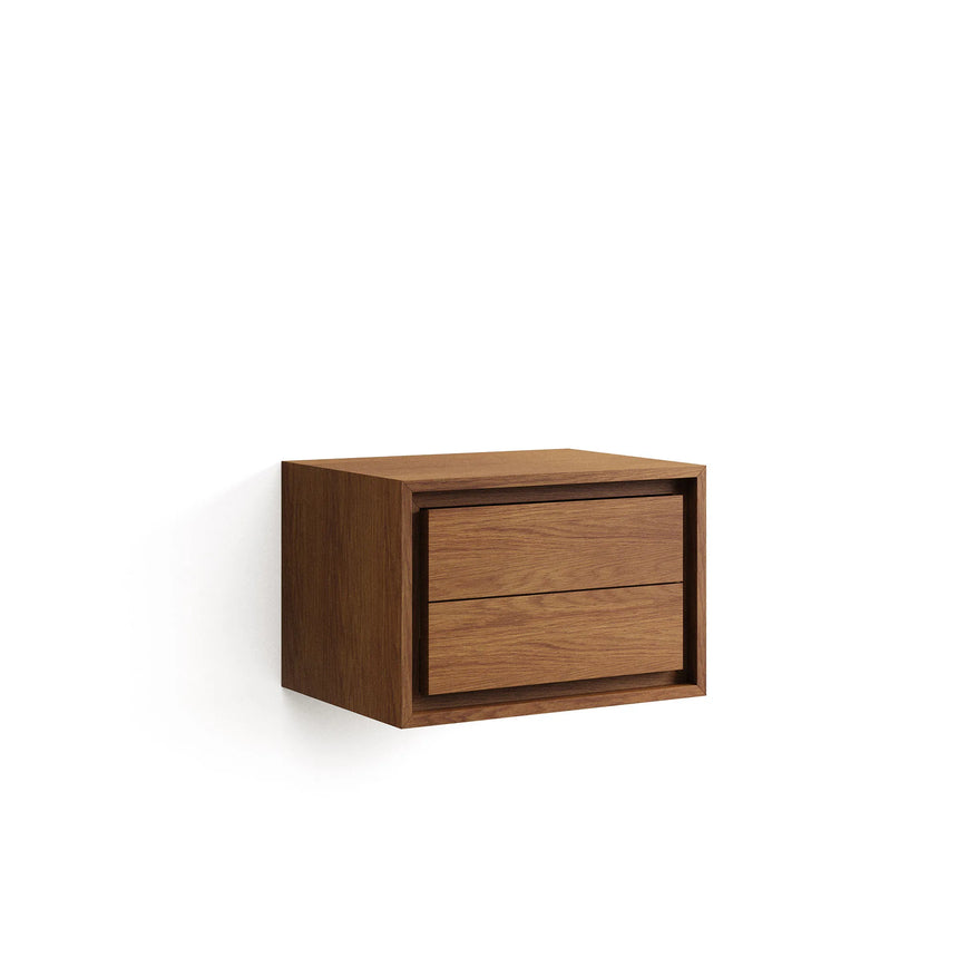 Kenta Badezimmermöbel aus massivem Teakholz mit Nussholzfinish 60 x 45 cm von Kave Home – Produktbild 7