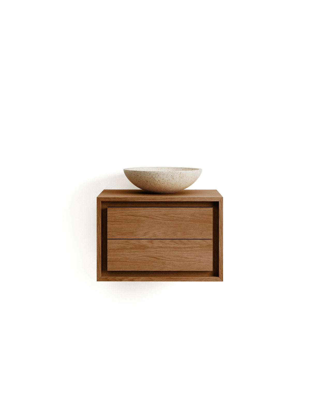 Kenta Badezimmermöbel aus massivem Teakholz mit natürlichem Finish 60 x 45 cm von Kave Home – Produktbild 3
