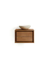 Kenta Badezimmermöbel aus massivem Teakholz mit natürlichem Finish 60 x 45 cm von Kave Home – Produktbild 3