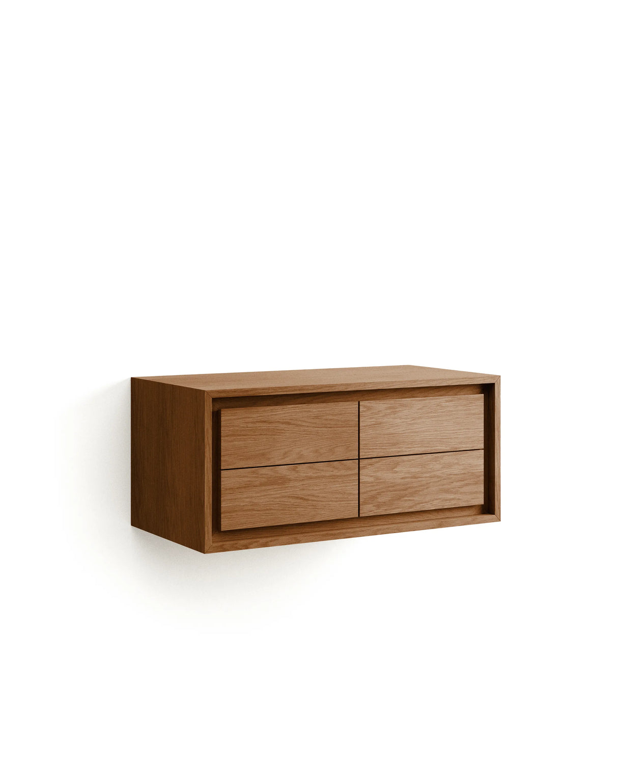 Kenta Badezimmermöbel aus massivem Teakholz mit natürlichem Finish 90 x 45 cm von Kave Home – Produktbild 9