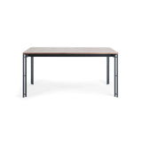 Kesia Ausziehtisch Nussholzfurnier und Beine mit schwarzem Finish 160 (220) x 90 cm von Kave Home – Produktbild 6