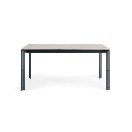 Kesia Ausziehtisch Nussholzfurnier und Beine mit schwarzem Finish 160 (220) x 90 cm von Kave Home – Produktbild 6