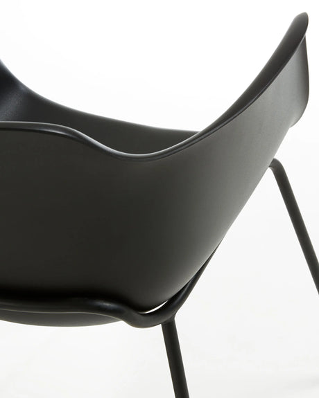 Khasumi Stuhl schwarz von Kave Home – Produktbild 6