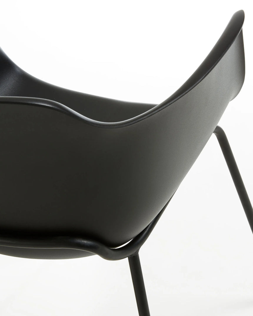 Khasumi Stuhl schwarz von Kave Home – Produktbild 6