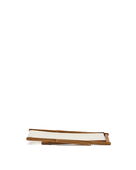 Klappbarer Outdoor-Liegestuhl Adredna für Kinder in Beige aus massivem Akazienholz FSC 100 % von Kave Home – Produktbild 11