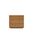 Kommode Helvine 3 Schubladen aus Eichenfurnier 90 x 78 cm FSC 100% von Kave Home – Bild 1