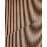 Kommode Helvine 3 Schubladen aus Eichenfurnier mit Nussbaum-Finish 90 x 78 cm FSC 100% von Kave Home – Bild 9