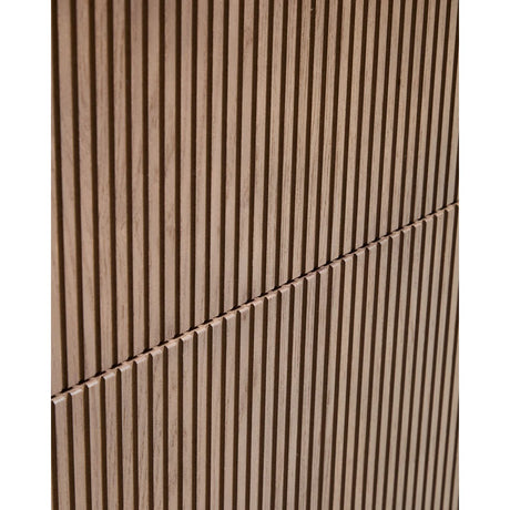 Kommode Helvine 3 Schubladen aus Eichenfurnier mit Nussbaum-Finish 90 x 78 cm FSC 100% von Kave Home – Bild 9
