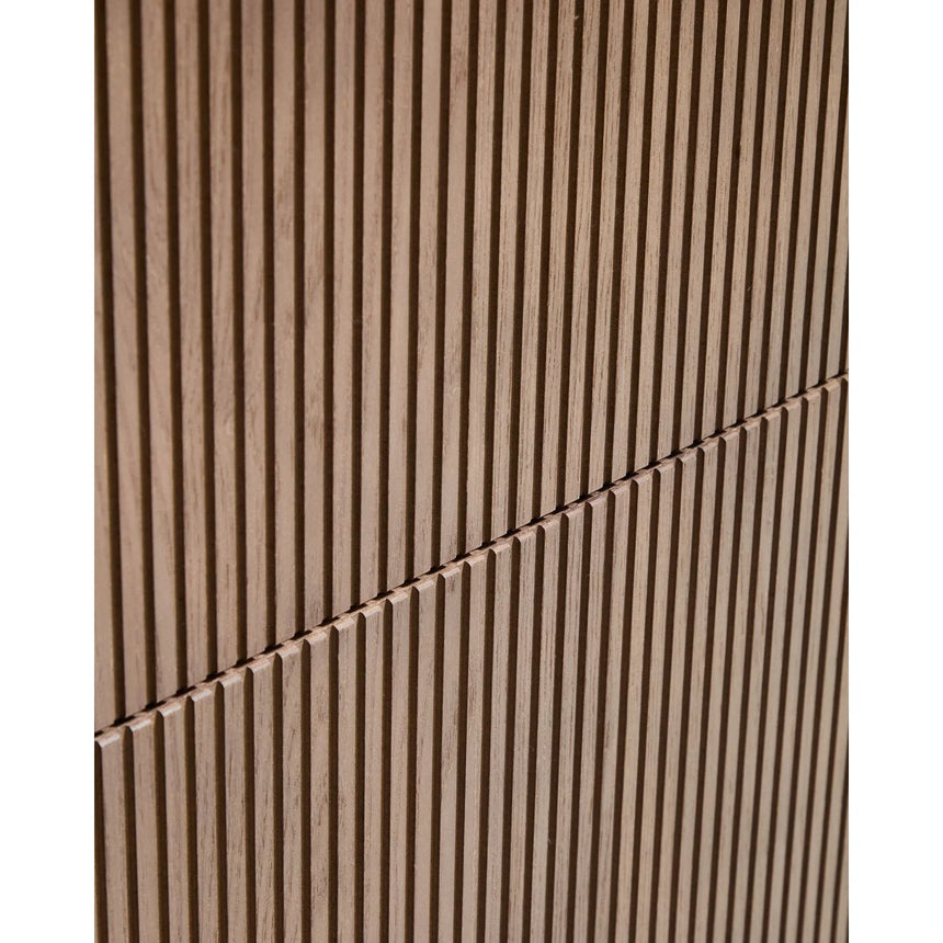 Kommode Helvine 3 Schubladen aus Eichenfurnier mit Nussbaum-Finish 90 x 78 cm FSC 100% von Kave Home – Bild 9