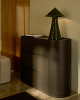 Kommode Nemore mit 3 Schubladen aus Eichenfurnier und Keramikplatte mit Emperador-Marmor-Effekt FSC Mix Credit, 120 x 45 cm von Kave Home – Bild 2