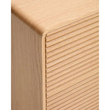 Kommode Norlen mit 3 Schubladen in Eichenfurnier mit naturfarbenem Finish FSC Mix Credit 101 x 75 cm von Kave Home – Bild 10