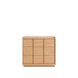 Kommode Onix 3 mit Schubladen aus Eichenfurnier Naturton-Finish 100 x 78 cm FSC Mix Credit von Kave Home – Bild 1