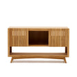 Kuveni aus massivem Teakholz mit natürlichem Finish 140 x 50 cm von Kave Home – Produktbild 6