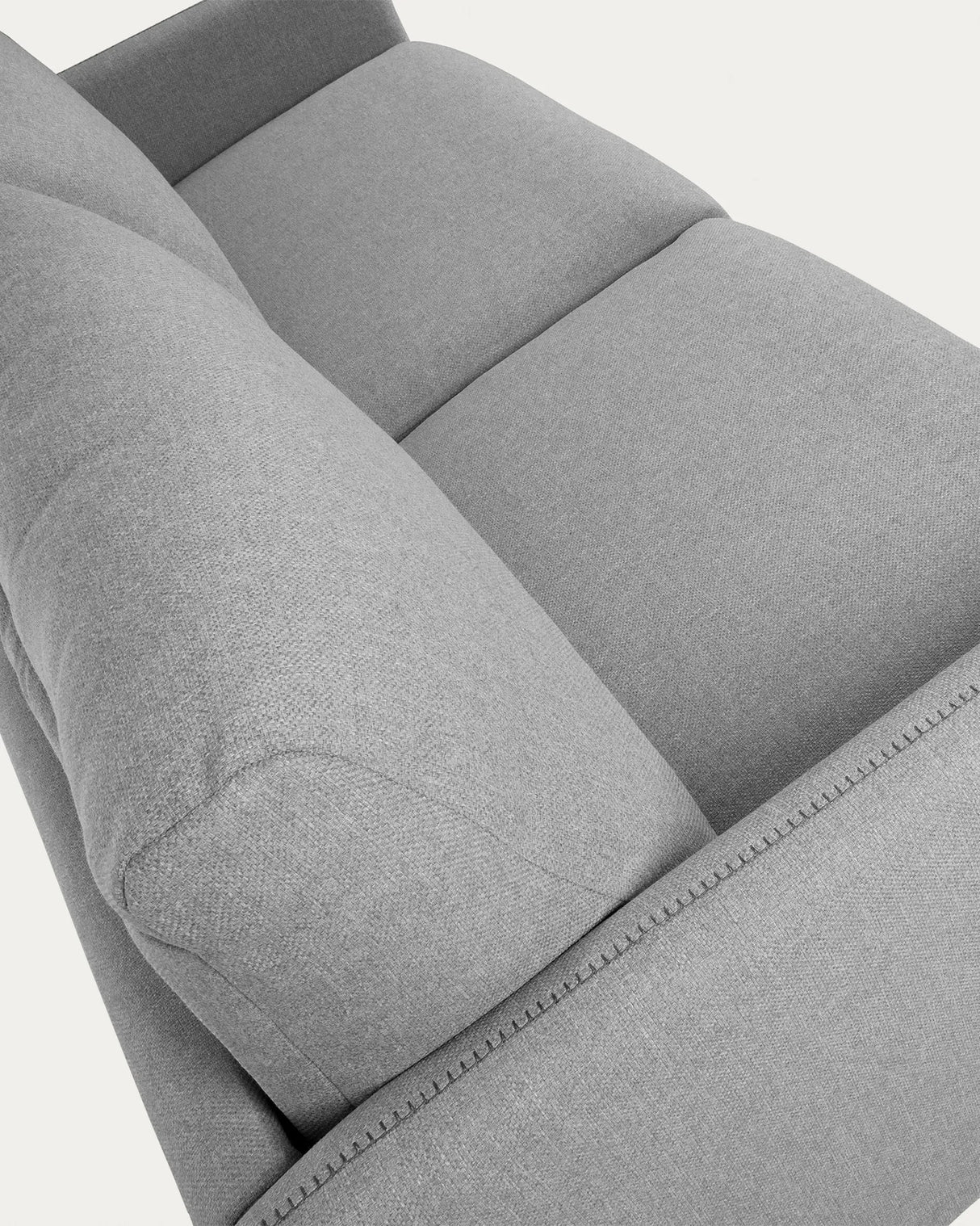 Kymoon 2-Sitzer Bettsofa Polyurethan hellgrau 160 cm von Kave Home – Produktbild 7