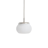LED-Deckenleuchte Leruna aus satiniertem Glas und Metall mit verzinktem Finish, Ø 20 cm von Kave Home – Bild 1