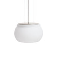 LED-Deckenleuchte Leruna aus satiniertem Glas und Metall mit verzinktem Finish, Ø 40 cm von Kave Home – Bild 1
