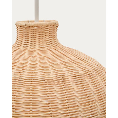 Lampenschirm Ennia aus Rattan mit hellem Finish Ø 38 cm von Kave Home – Bild 6