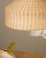 Lampenschirm Ennia aus Rattan mit hellem Finish Ø 65 cm von Kave Home – Bild 3