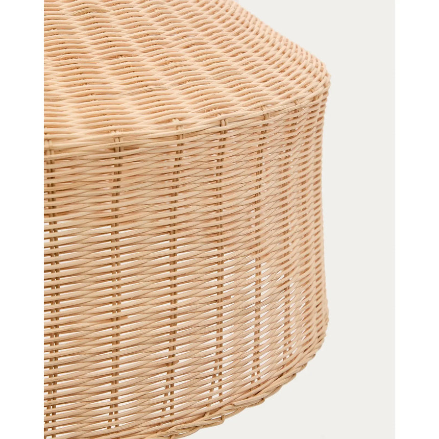 Lampenschirm Ennia aus Rattan mit hellem Finish Ø 65 cm von Kave Home – Bild 6