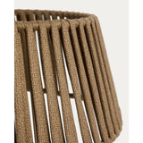 Lampenschirm für Deckenleuchte Aldet aus flachem Seil in Beige, Ø 46 cm von Kave Home – Bild 4