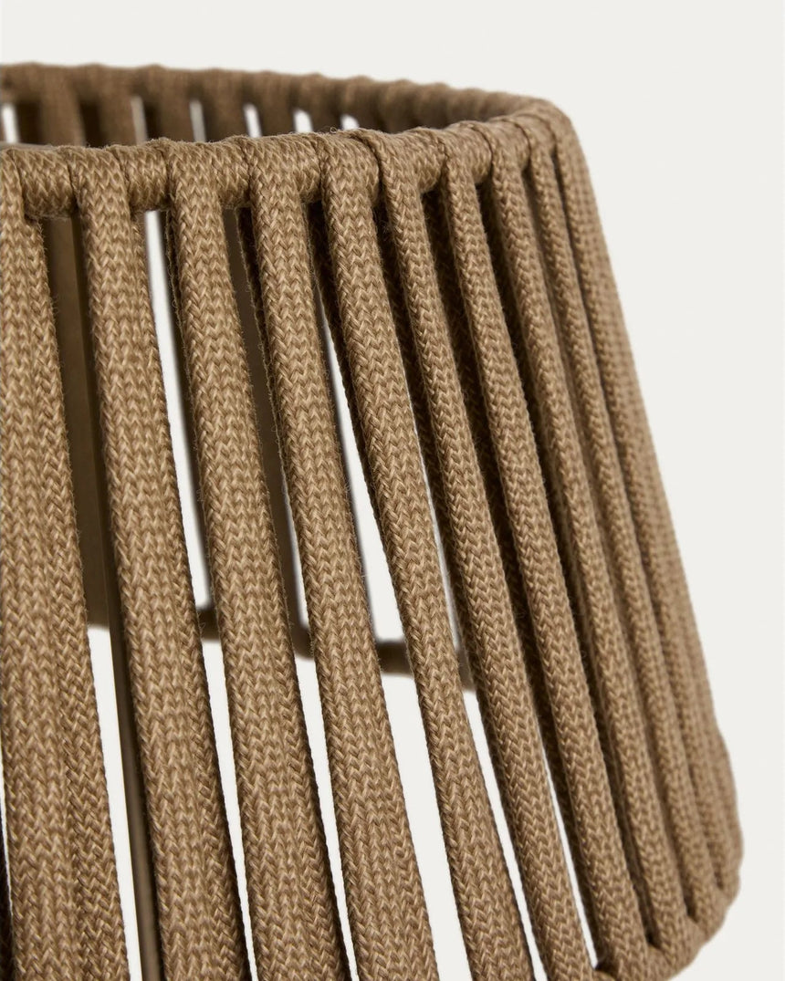 Lampenschirm für Deckenleuchte Aldet aus flachem Seil in Beige, Ø 46 cm von Kave Home – Bild 4