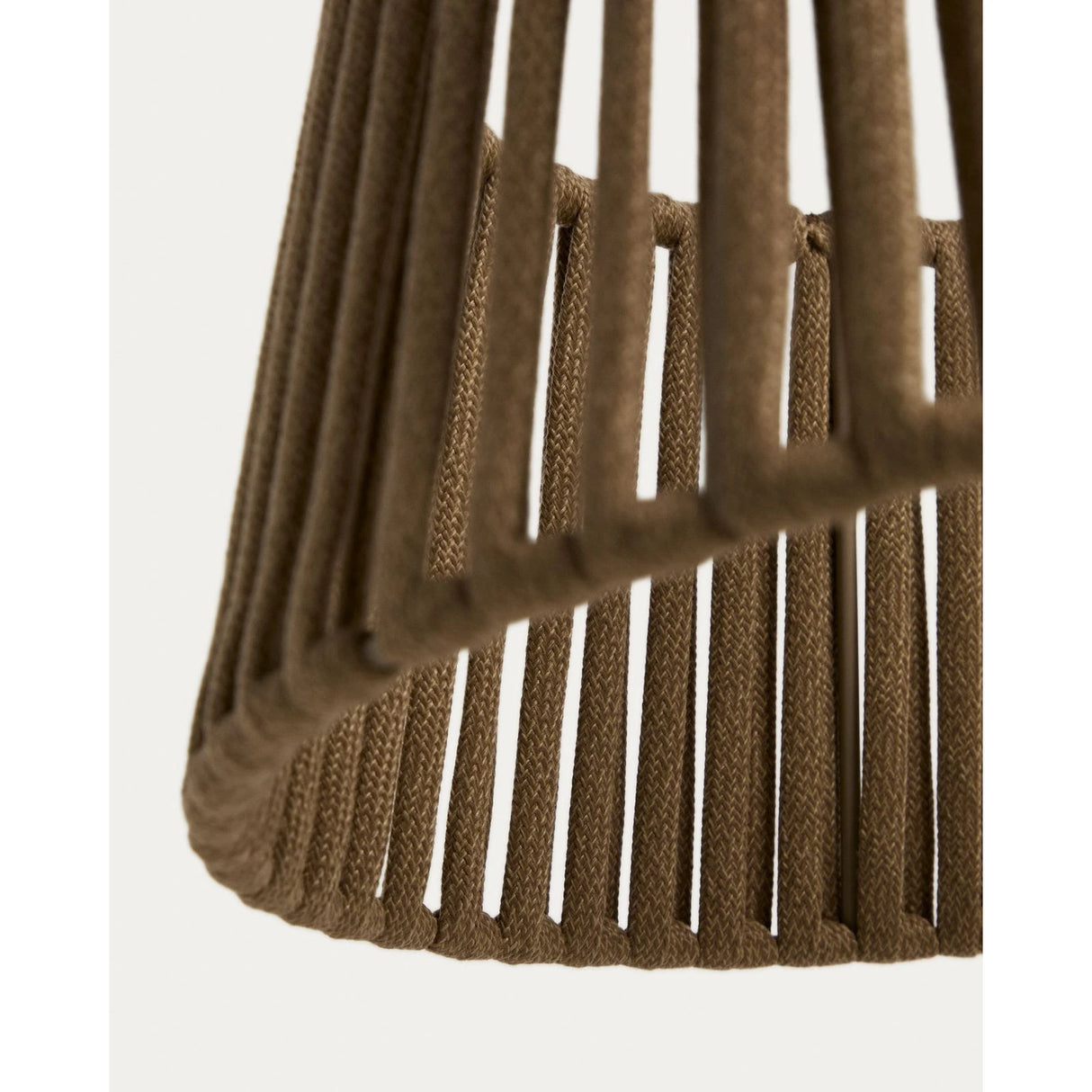 Lampenschirm für Deckenleuchte Aldet aus flachem Seil in Beige, Ø 46 cm von Kave Home – Bild 5
