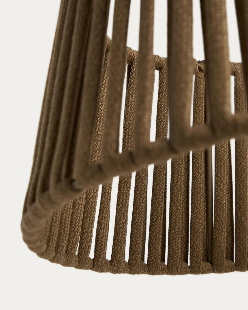 Lampenschirm für Deckenleuchte Aldet aus flachem Seil in Beige, Ø 46 cm von Kave Home – Bild 5