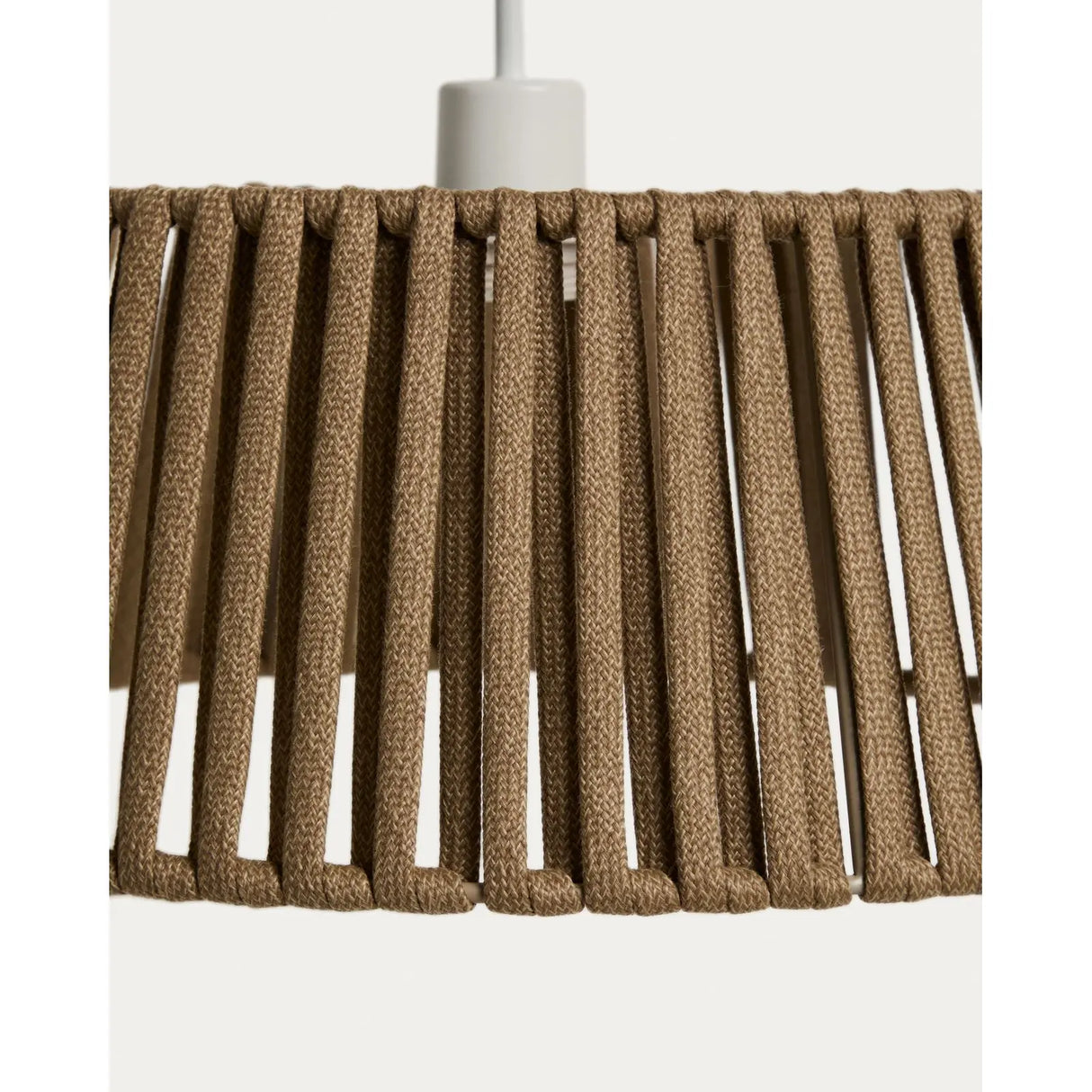 Lampenschirm für Deckenleuchte Aldet aus flachem Seil in Beige, Ø 46 cm von Kave Home – Bild 6