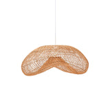 Lampenschirm für Deckenleuchte Isora aus Rattan mit Finish in natürlichem Farbton 80 x 35 cm von Kave Home – Bild 1