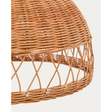 Lampenschirm für Deckenleuchte Loura aus Rattan mit Finish in natürlichem Farbton Ø 40 cm von Kave Home – Bild 6