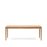 Lenon Ausziehtisch aus Eichenfurnier in Naturfarbend 200(280)x90 cm FSC MIX Credit von Kave Home – Bild 1