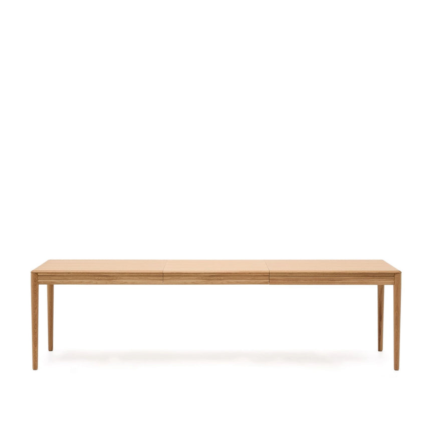 Lenon Ausziehtisch aus Eichenfurnier in Naturfarbend 200(280)x90 cm FSC MIX Credit von Kave Home – Bild 10