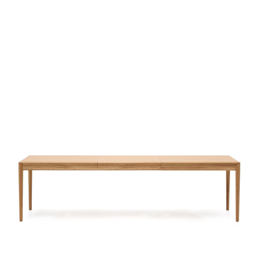 Lenon Ausziehtisch aus Eichenfurnier in Naturfarbend 200(280)x90 cm FSC MIX Credit von Kave Home – Bild 11