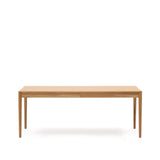 Lenon Ausziehtisch aus Eichenfurnier in Naturfarbend 200(280)x90 cm FSC MIX Credit von Kave Home – Bild 7