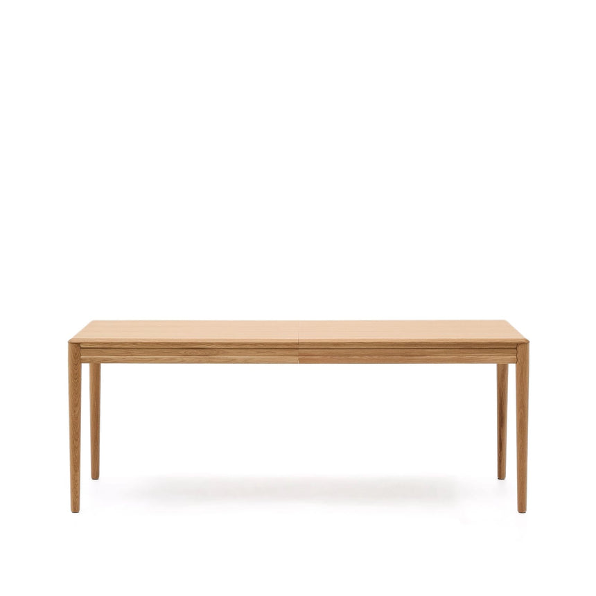 Lenon Ausziehtisch aus Eichenfurnier in Naturfarbend 200(280)x90 cm FSC MIX Credit von Kave Home – Bild 7