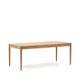 Lenon Ausziehtisch aus Eichenfurnier in Naturfarbend 200(280)x90 cm FSC MIX Credit von Kave Home – Bild 9