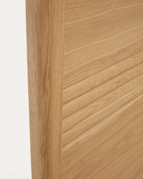 Lenon Bett aus Eichenholz und Eichenfurnier für Matratze von 90 x 200 cm FSC MIX Credit von Kave Home – Produktbild 11