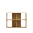 Litto Set aus 2 modularen Regalen aus Eichenfurnier oder Nussholzfurnier 101 x 76 cm von Kave Home – Bild 1