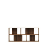 Litto Set aus 4 modularen Regalen aus Nussholzfurnier 168 x 76 cm von Kave Home – Bild 1