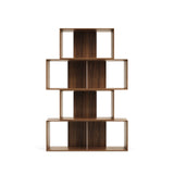 Litto Set aus 4 modularen Regalen aus Nussholzfurnier 168 x 76 cm von Kave Home – Bild 11