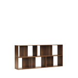 Litto Set aus 4 modularen Regalen aus Nussholzfurnier 168 x 76 cm von Kave Home – Bild 7