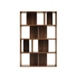 Litto Set aus 6 modularen Regalen aus Nussholzfurnier 101 x 152 cm von Kave Home – Bild 1