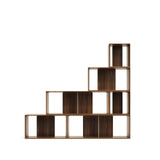 Litto Set aus 6 modularen Regalen aus Nussholzfurnier 101 x 152 cm von Kave Home – Bild 10