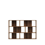 Litto Set aus 6 modularen Regalen aus Nussholzfurnier 168 x 114 cm von Kave Home – Bild 1