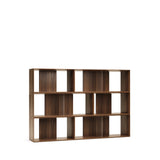 Litto Set aus 6 modularen Regalen aus Nussholzfurnier 168 x 114 cm von Kave Home – Bild 7