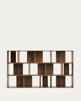 Litto Set aus 9 modularen Regalen aus Nussholzfurnier 202 x 114 cm von Kave Home – Bild 3
