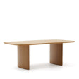 Litto Tisch aus Eichenfurnier 240 x 100 cm von Kave Home – Bild 1