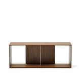 Litto großes Regalmodul aus Nussholzfurnier 101 x 38 cm von Kave Home – Bild 1