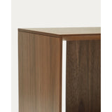 Litto mittelgroßes Regalmodul aus Nussholzfurnier 67 x 38 cm von Kave Home – Bild 10