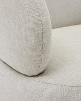 Luisa Sessel in Perle mit Beinen aus massiver Buche von Kave Home – Produktbild 3
